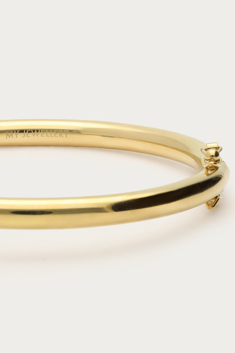 Round bangle with clasp | My Jewellery