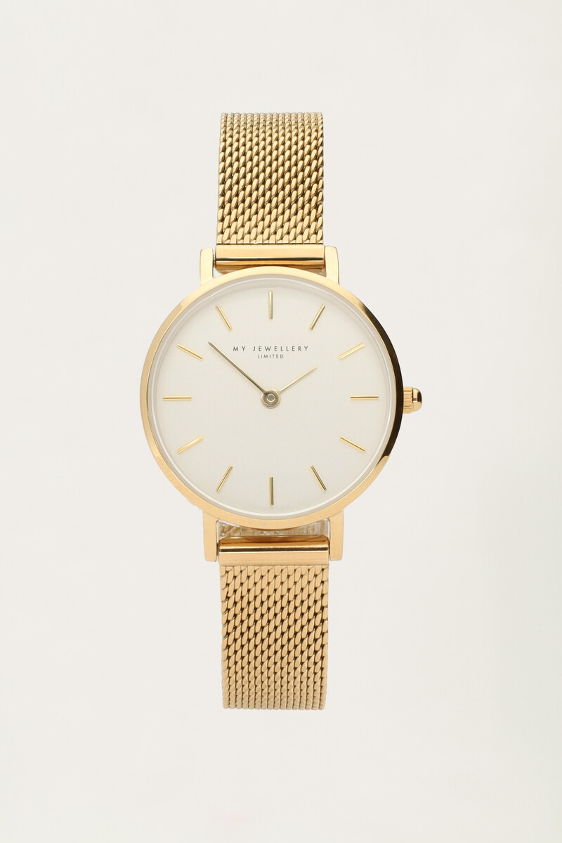 Round watch white clock face | My Jewellery