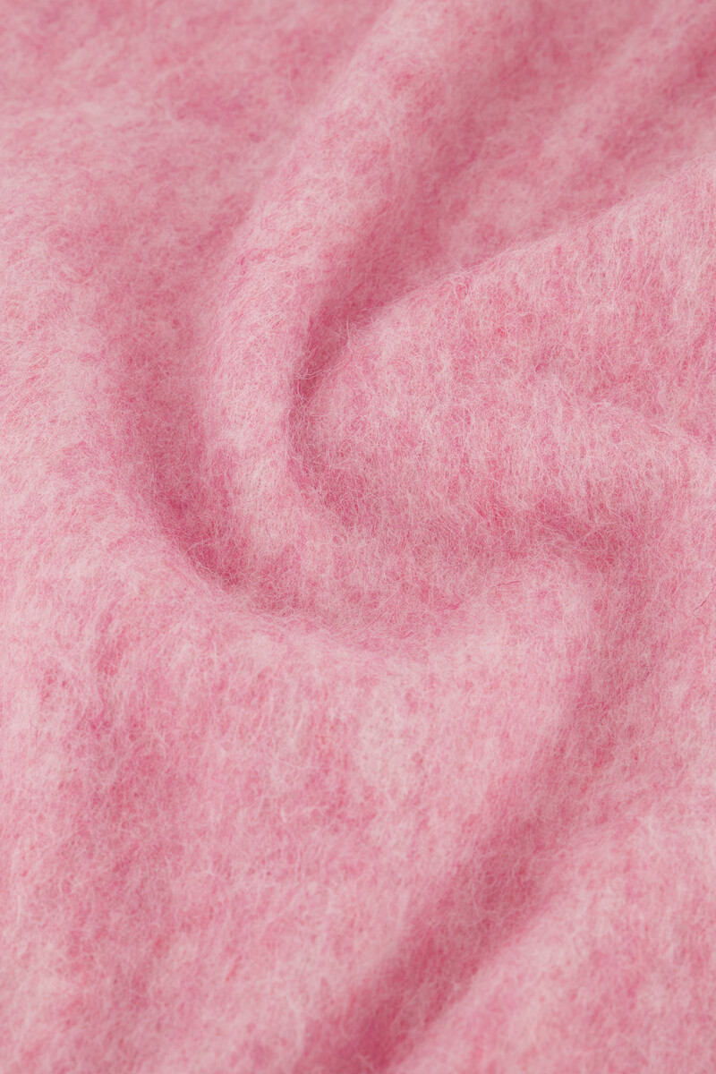 Pink scarf with tassles | My Jewellery