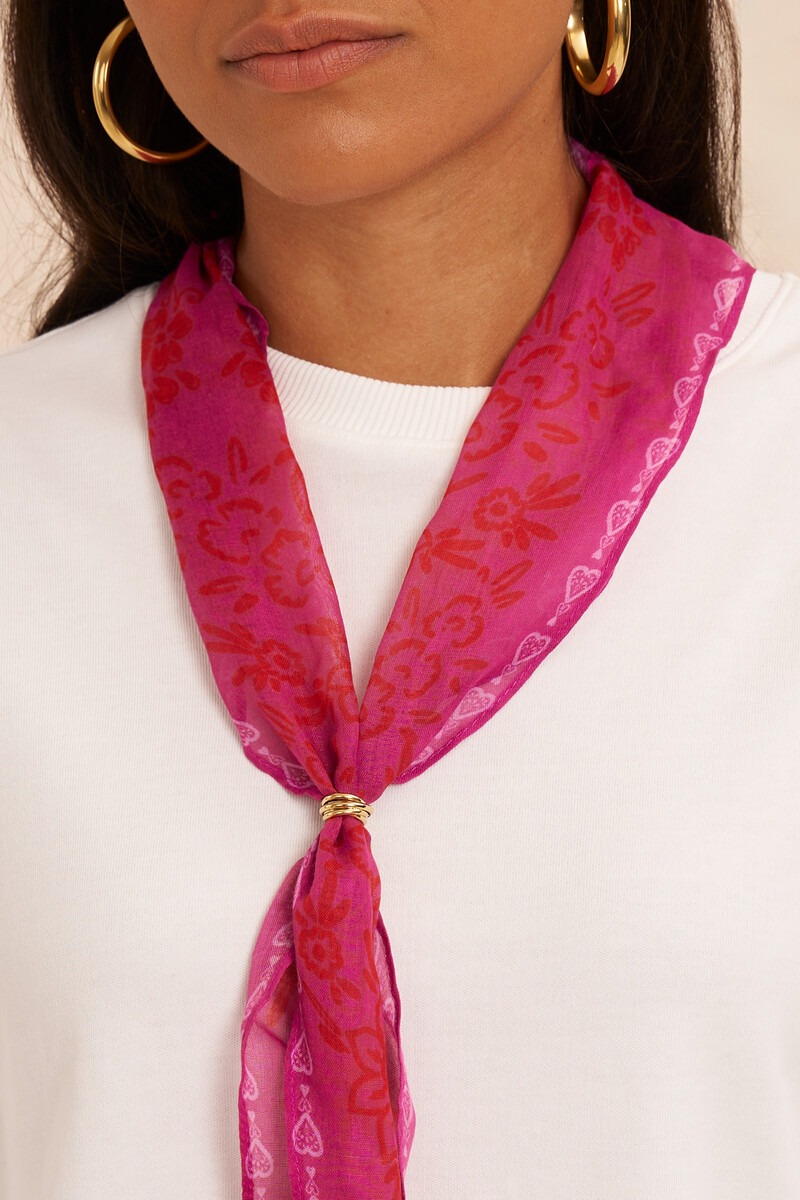 Scarf charm with crossed wires | My Jewellery