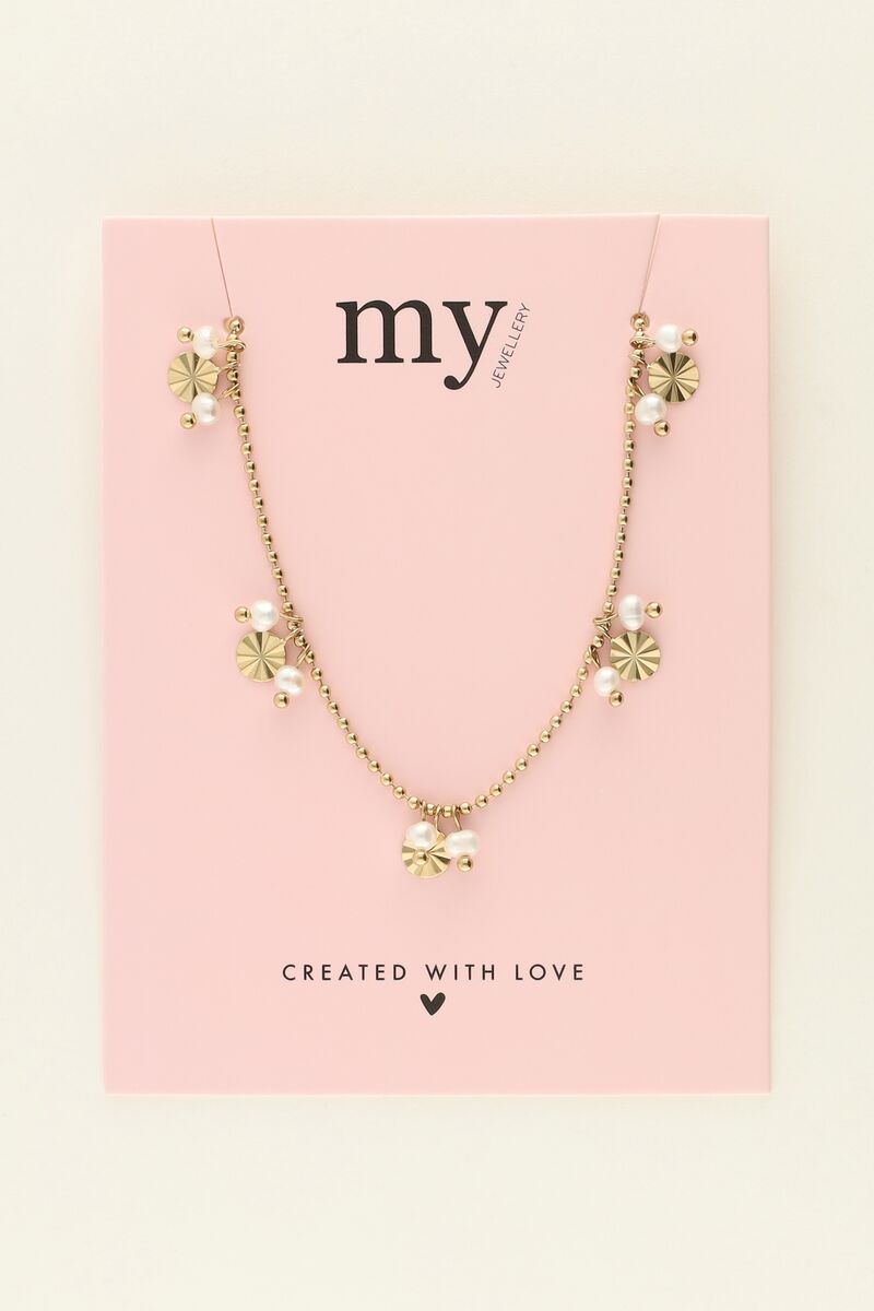 Shapes pearls & circles necklace | My Jewellery