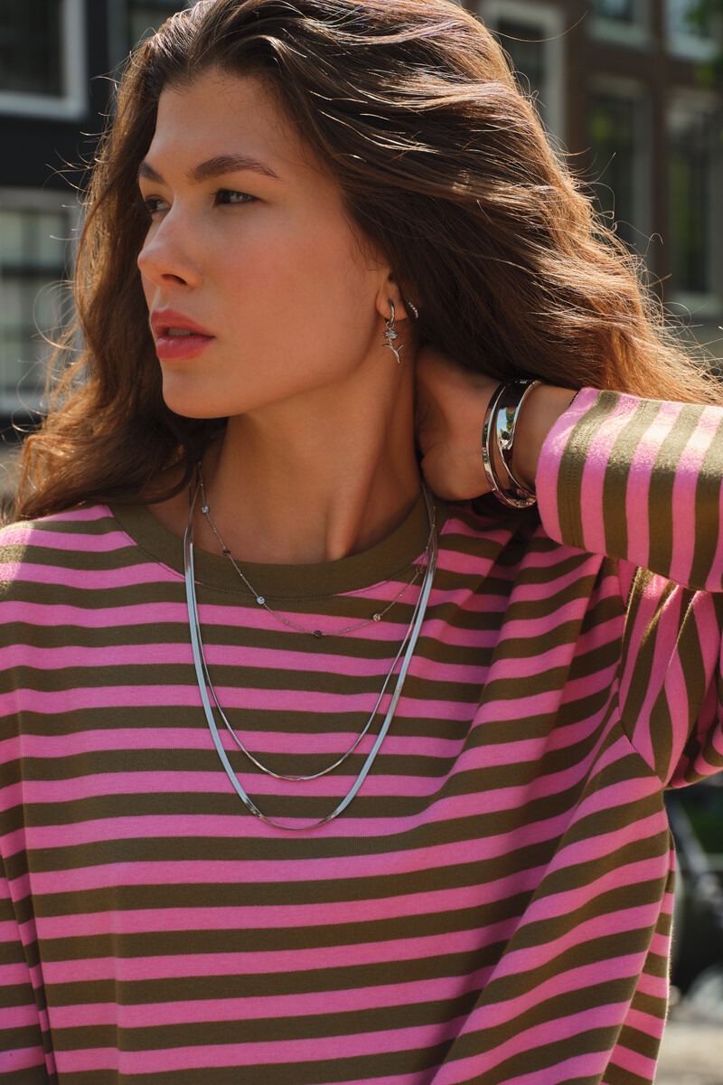 Vintage long flat chain necklace | My Jewellery