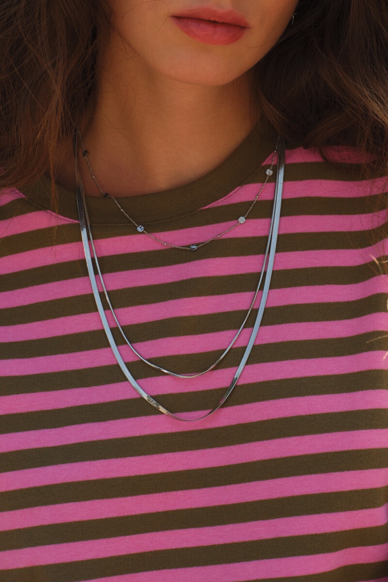Vintage necklace with dots and coins | My Jewellery