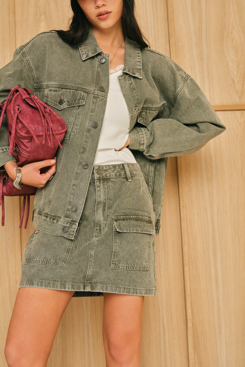 Oversized Denim Jacket | My Jewellery