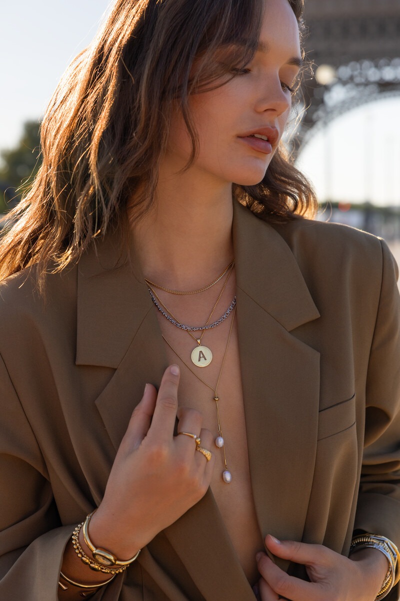 Bold Flat Link Necklace Billie | My Jewellery
