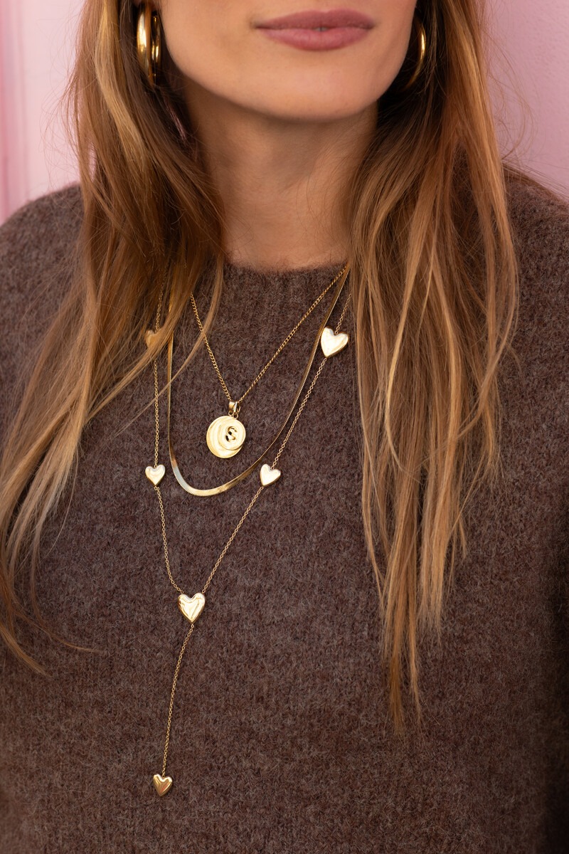 Vintage long flat chain necklace | My Jewellery