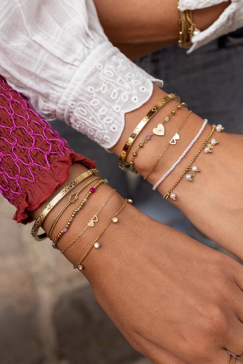 Bracelet five rhinestones | My Jewellery