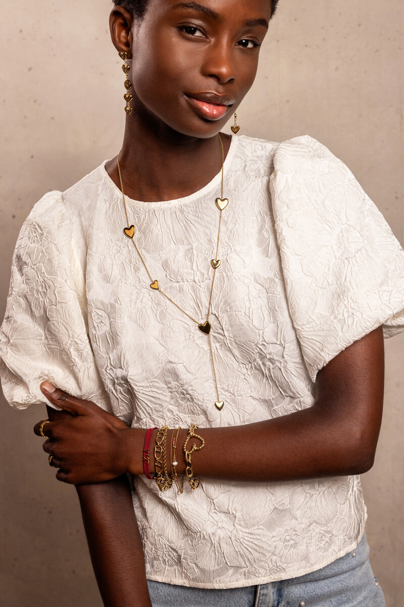 Iconic long necklace with hearts | My jewellery