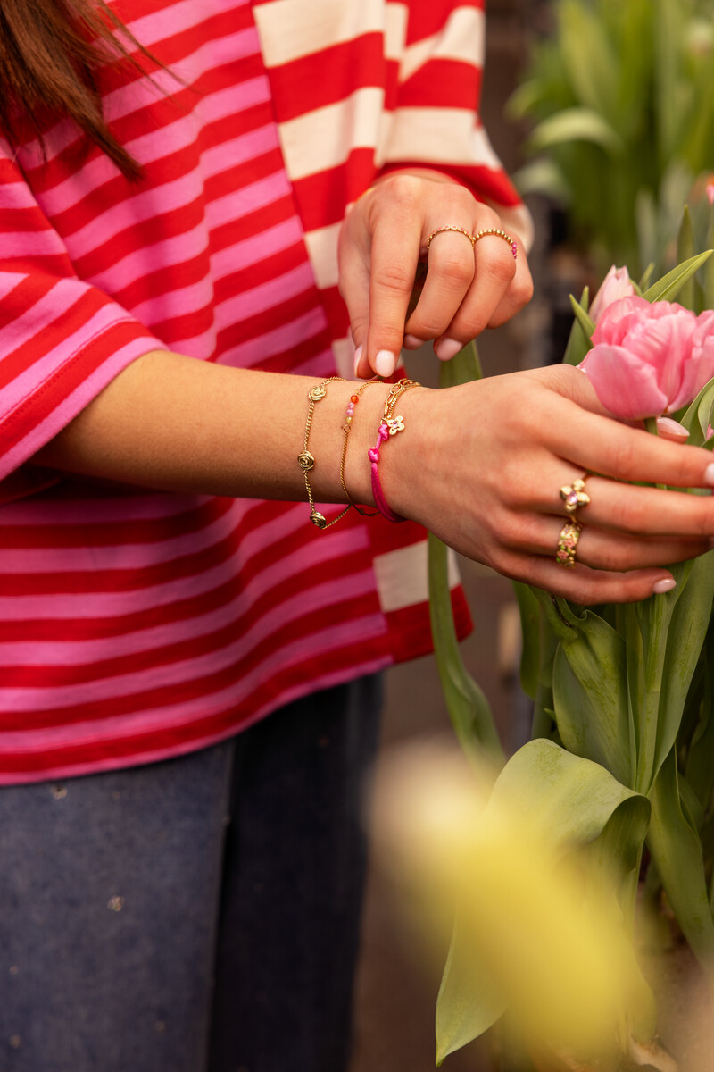 Botanical bracelet with three roses | My Jewellery