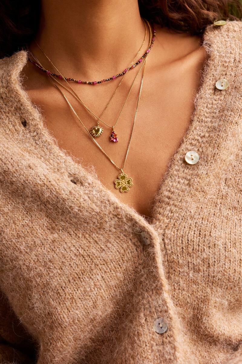 Fortune necklace with heart sun | My Jewellery