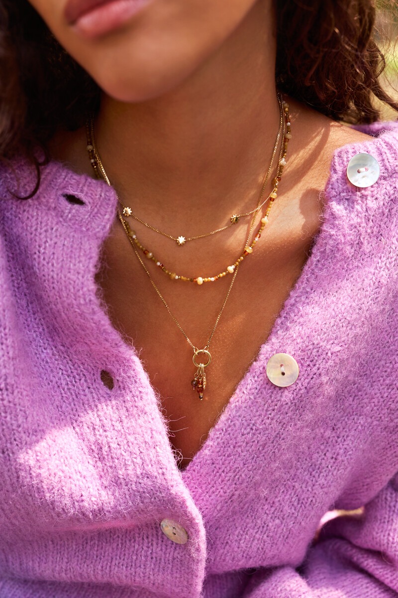 Fortune necklace with five suns | My Jewellery