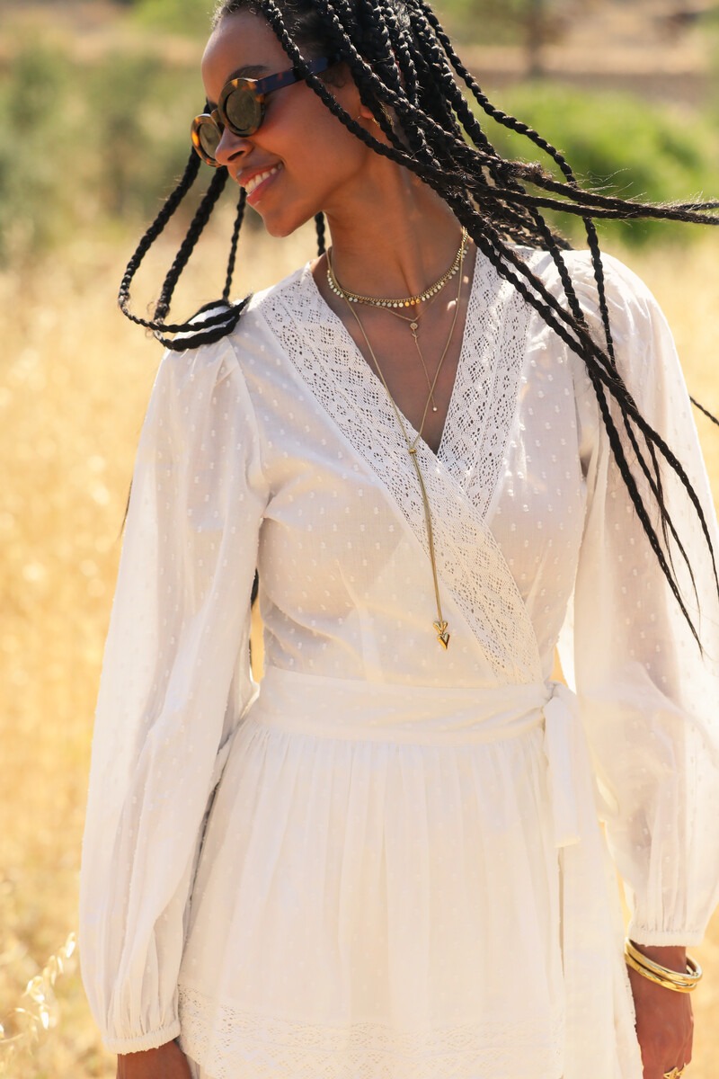 Long Y-chain with hearts | My Jewellery
