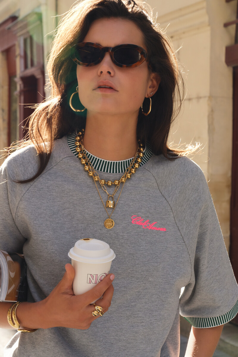 The Jutta bruine cat-eye zonnebril