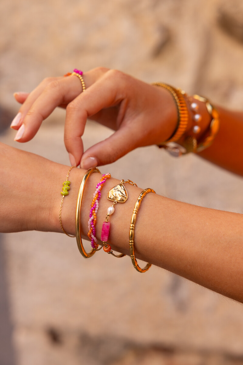 Ciao bracelet with beads and heart | My Jewellery