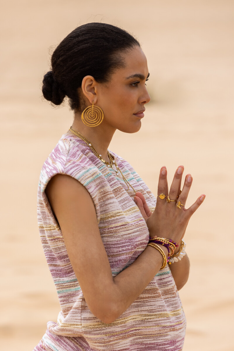 Multicolour top with texture | My Jewellery