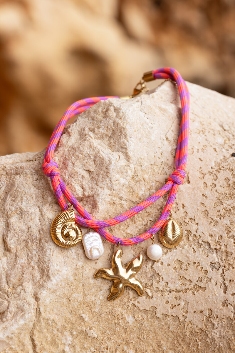 Nomads rope bracelet with charms | My Jewellery