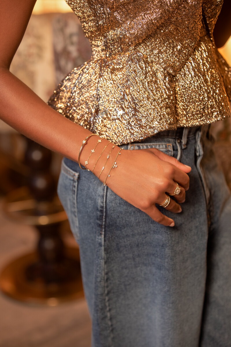 Magical bracelet with rhinestone dots | My Jewellery
