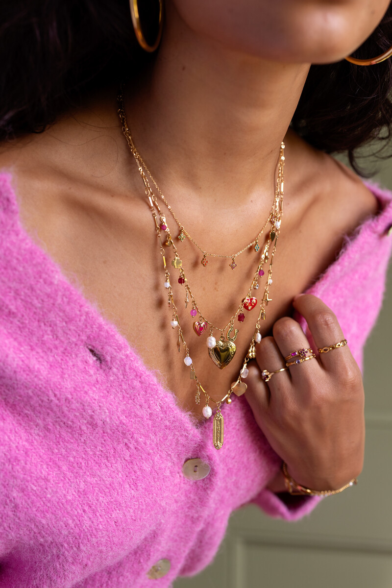 Mystic long necklace with L’amour charms | My Jewellery