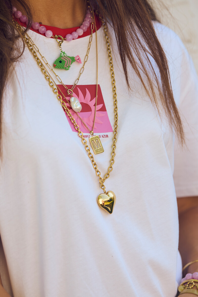 White T-shirt "St tropez sun" | My Jewellery