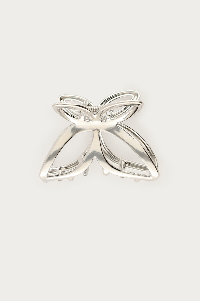 Silver butterfly hair clip |My Jewellery