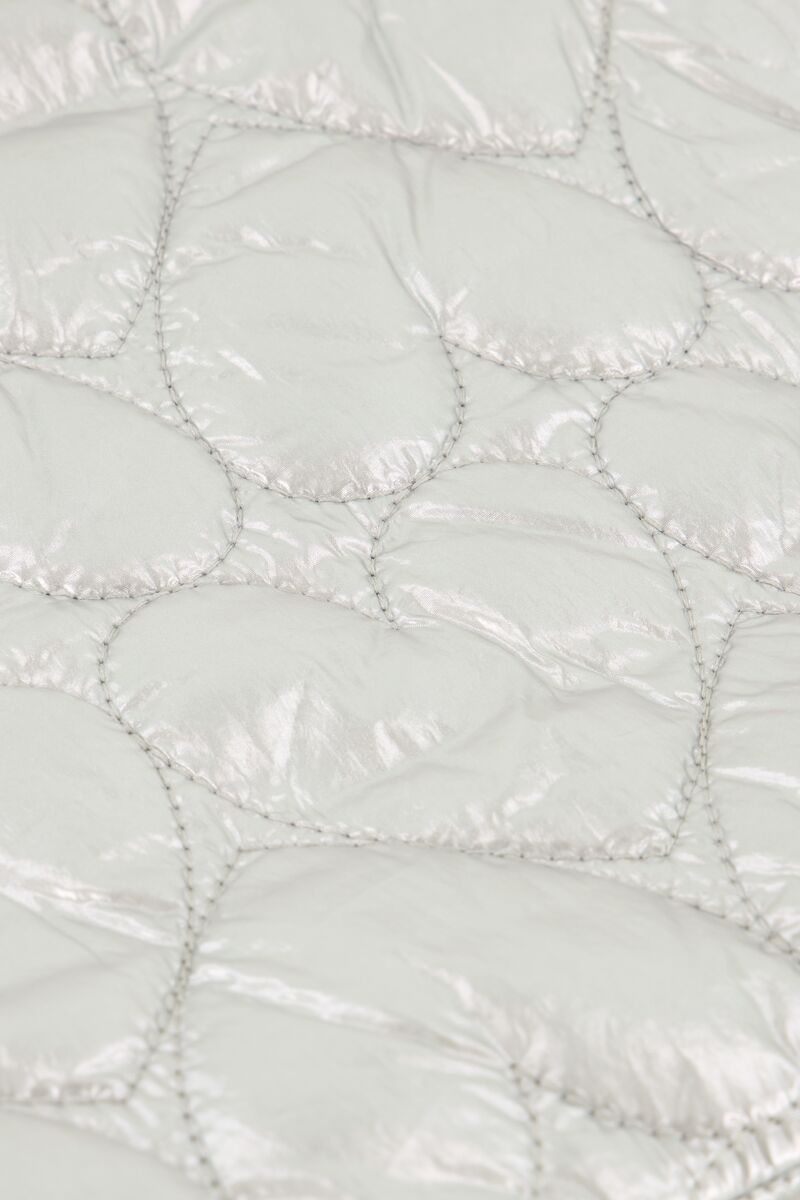 Silver laptop sleeve with hearts pattern | My Jewellery