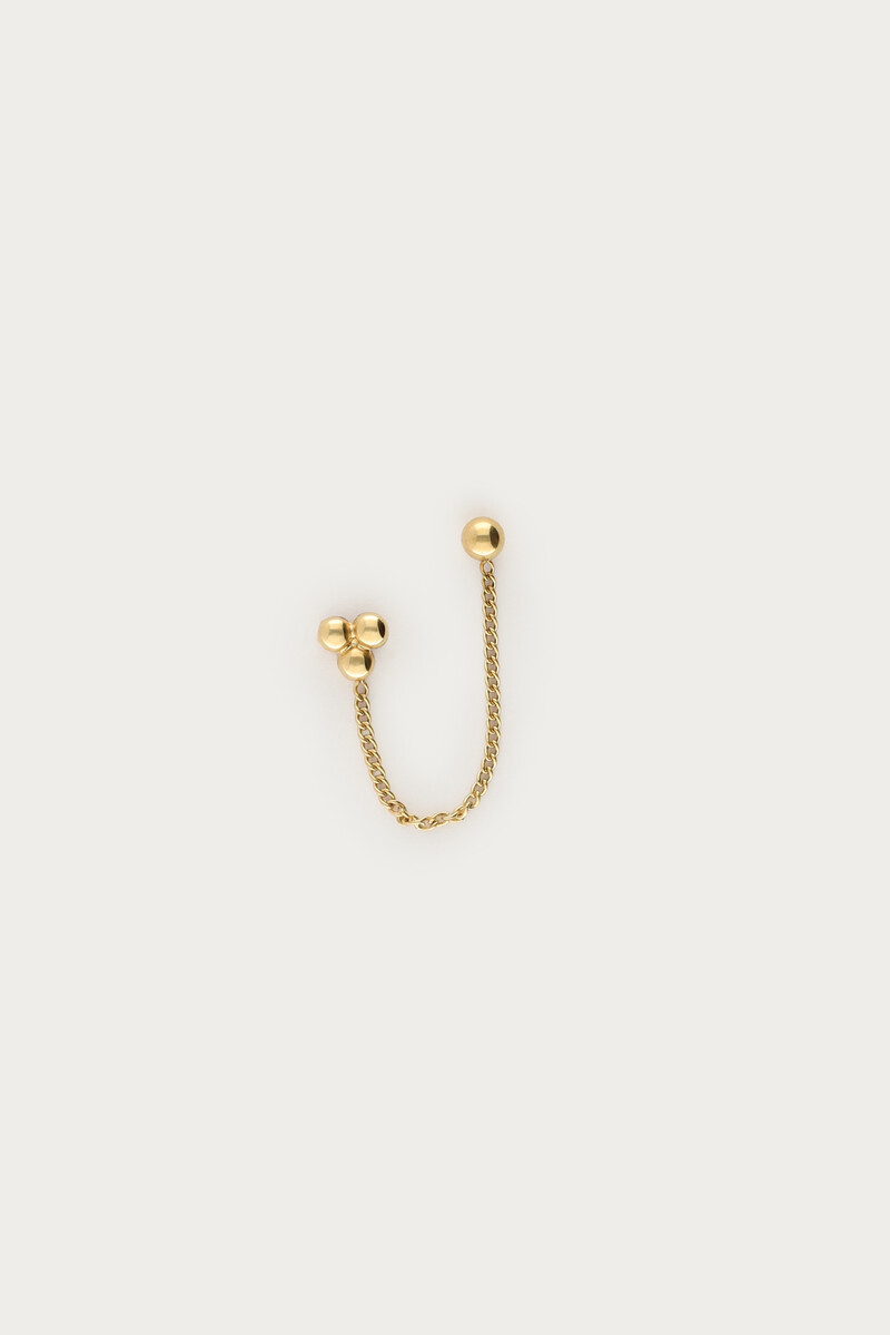 Single stud dots with chain | My Jewellery