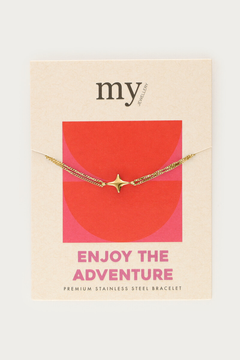 Special armband "Enjoy the adventure"
