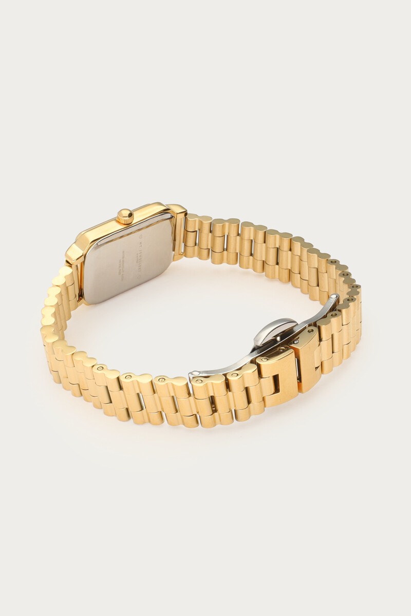 Square watch with beige dial | My Jewellery