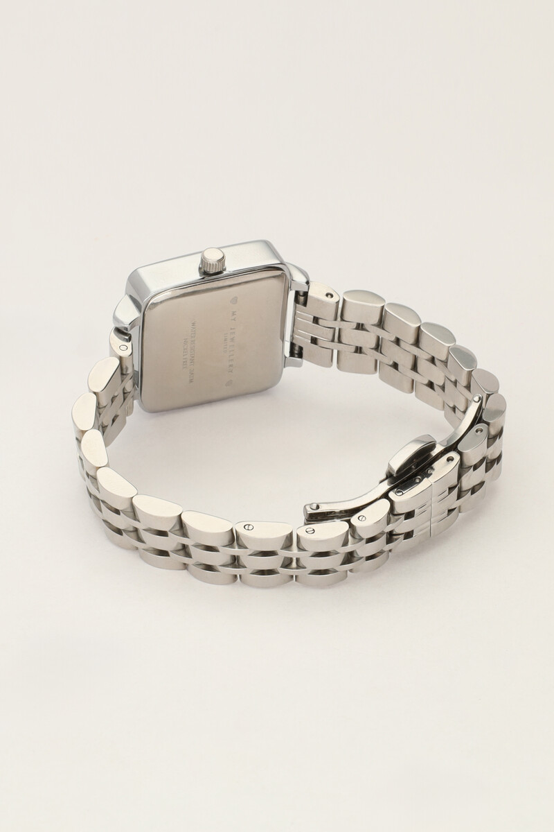 Square watch with chain strap | My Jewellery