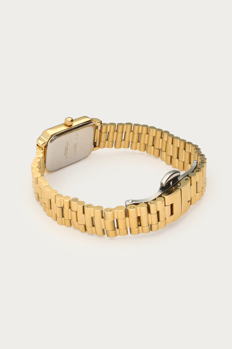 Square watch with light blue dial | My Jewellery