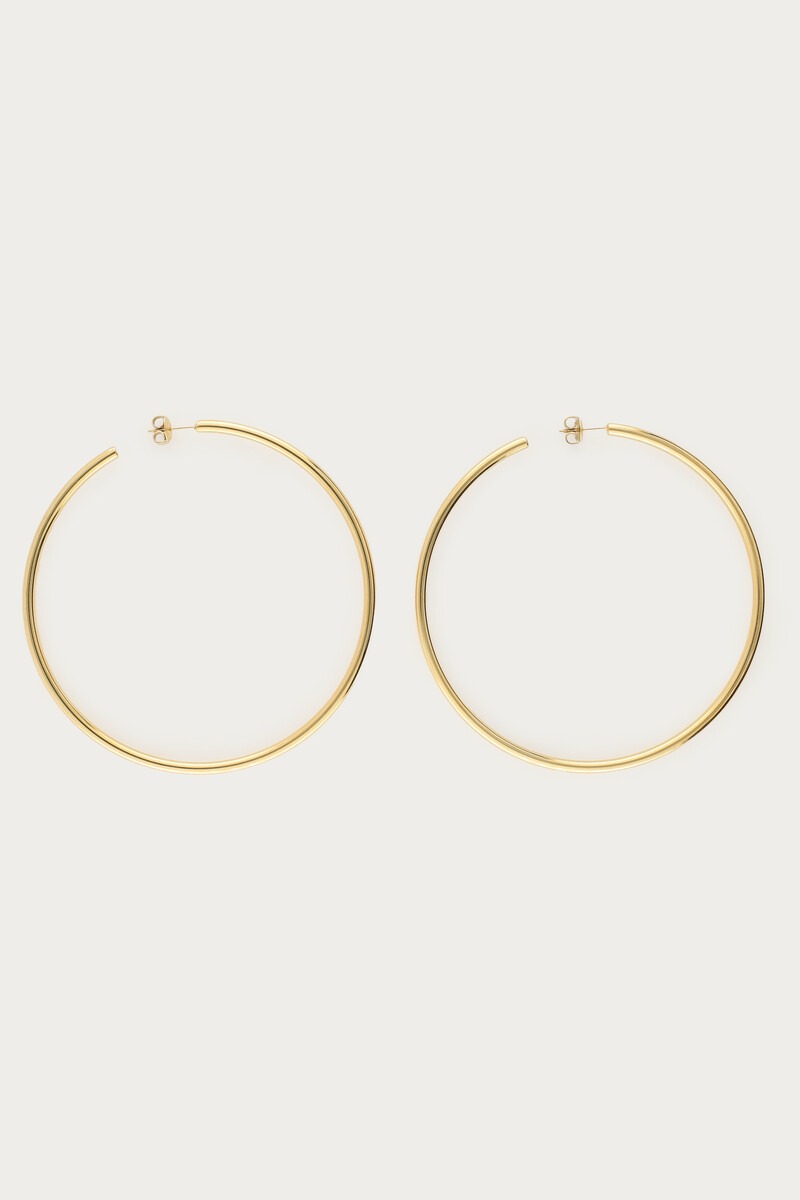 Statement basic hoop earrings large | My Jewellery