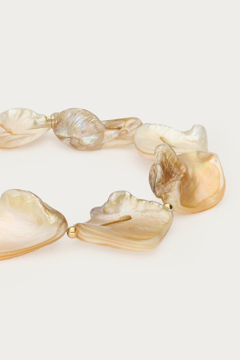 Statement bracelet with organic shells | My Jewellery