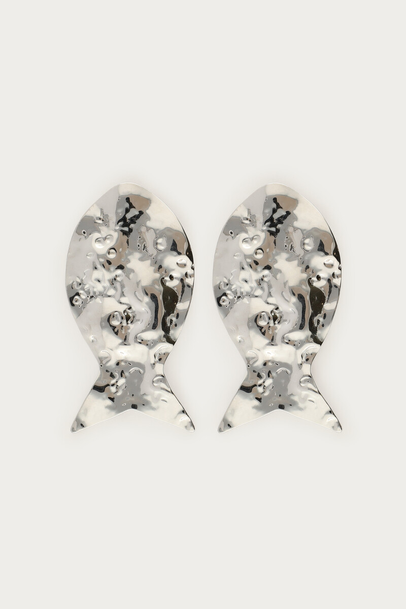 Statement drop earrings fish | My Jewellery