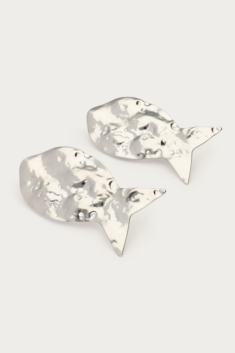 Statement drop earrings fish | My Jewellery