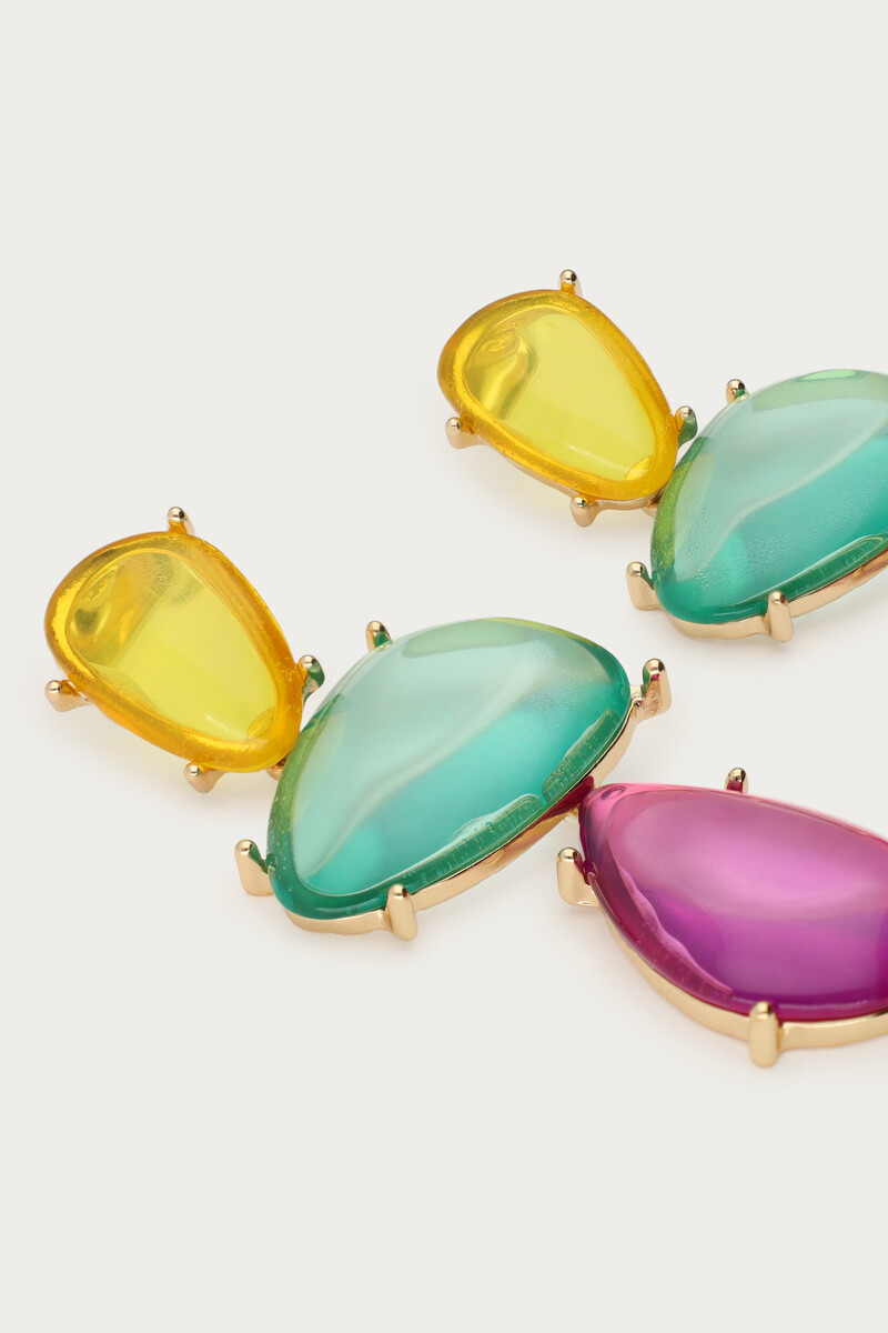 Statement earrings green | My Jewellery