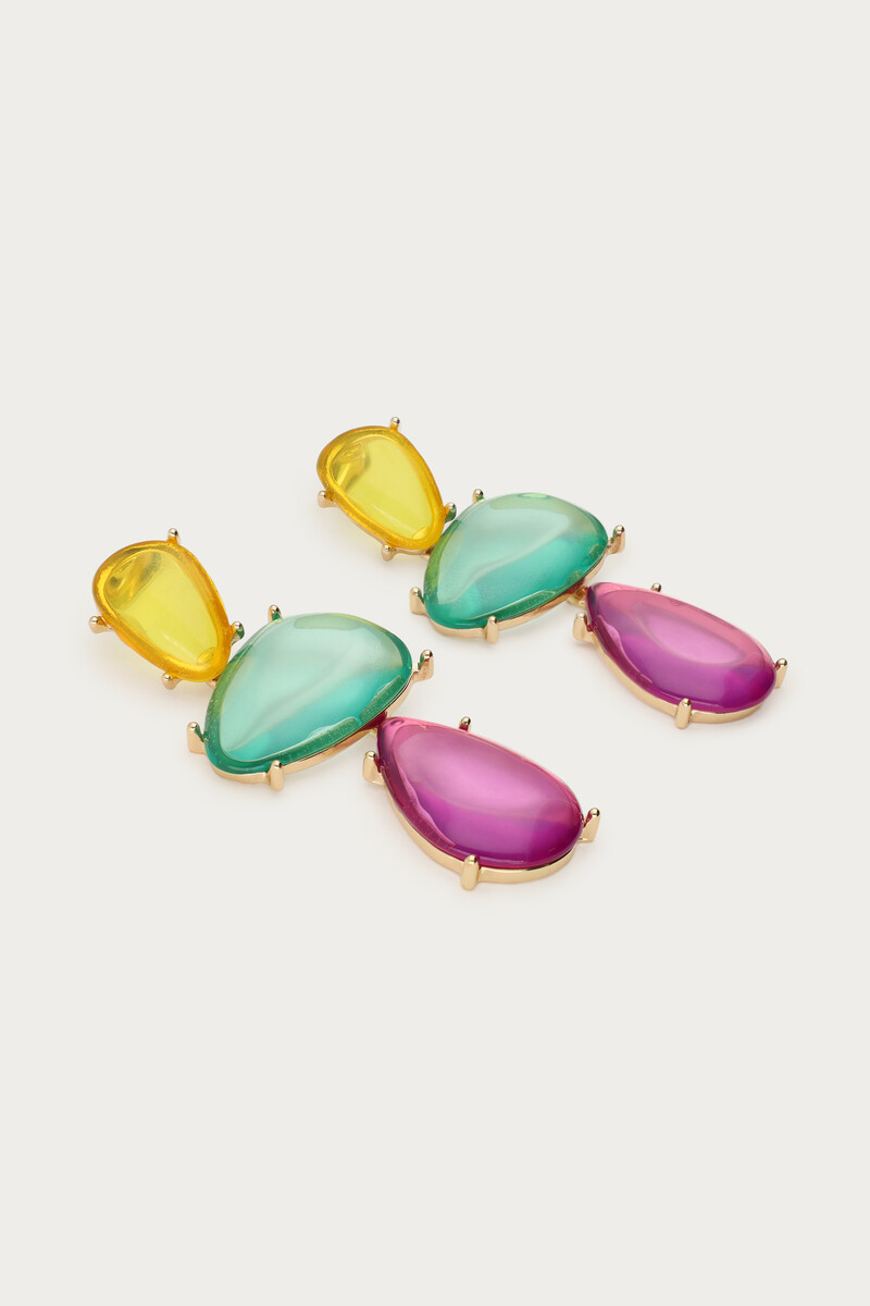 Statement earrings green | My Jewellery