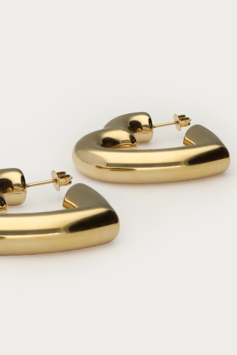 Statement earrings medium heart | My Jewellery