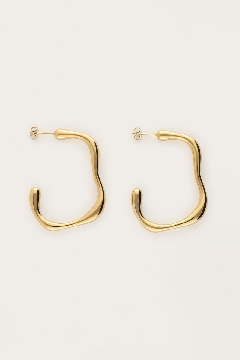 Statement earrings organic thin | My Jewellery