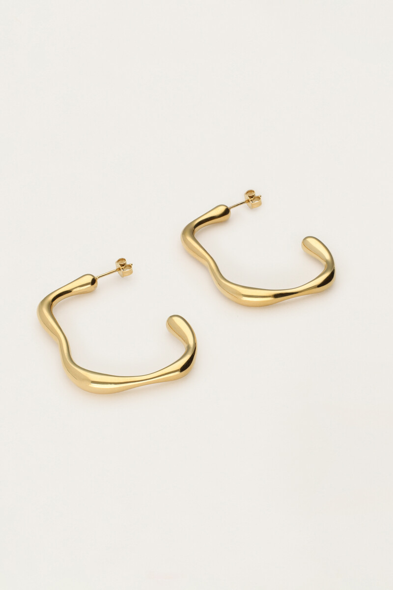 Statement earrings organic thin | My Jewellery