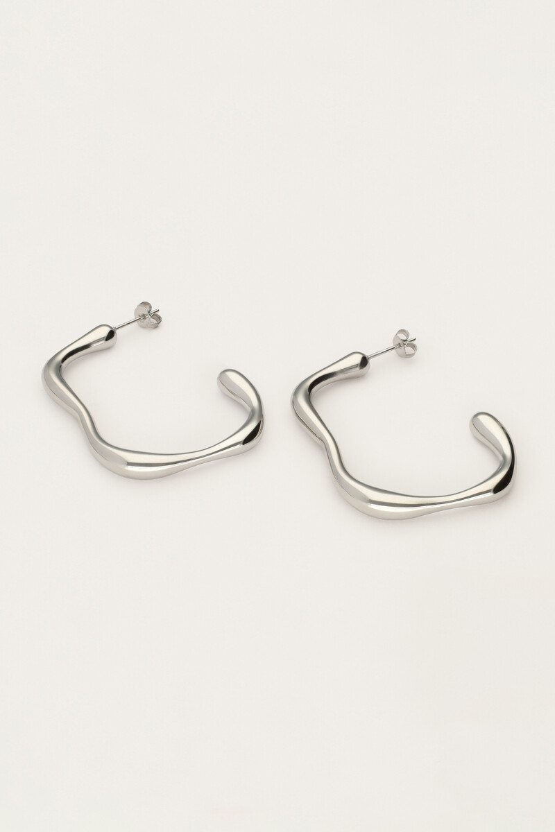 Statement earrings organic thin | My Jewellery