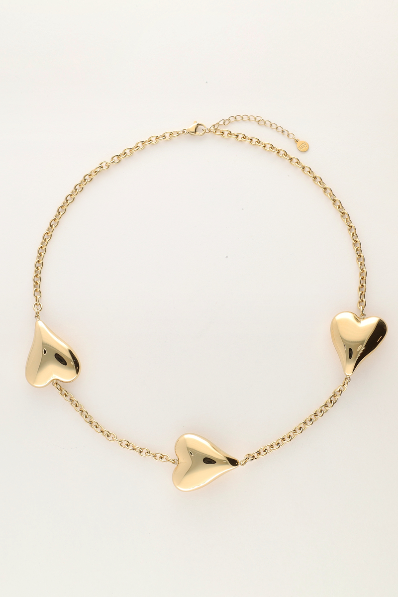 Statement necklace with hearts | My Jewellery