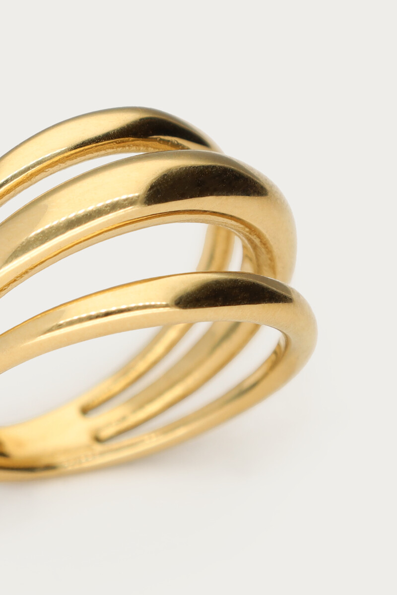 Statement ring triple row | My Jewellery