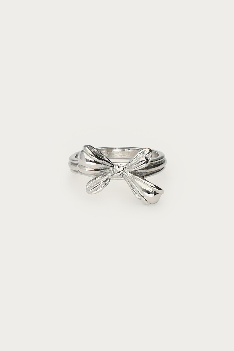 Statement ring met strik