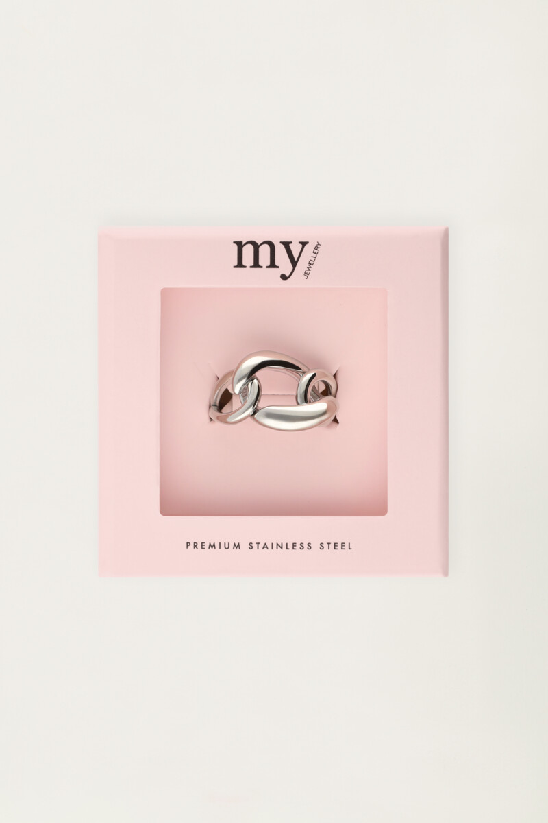 Statement ring chunky link | My Jewellery