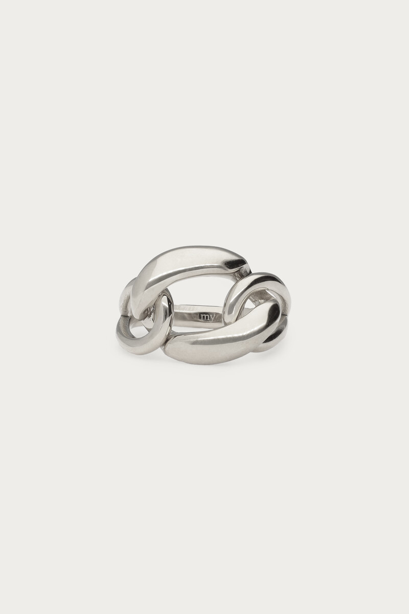 Bague maxià gros maillons My Jewellery Argenté 17 femme