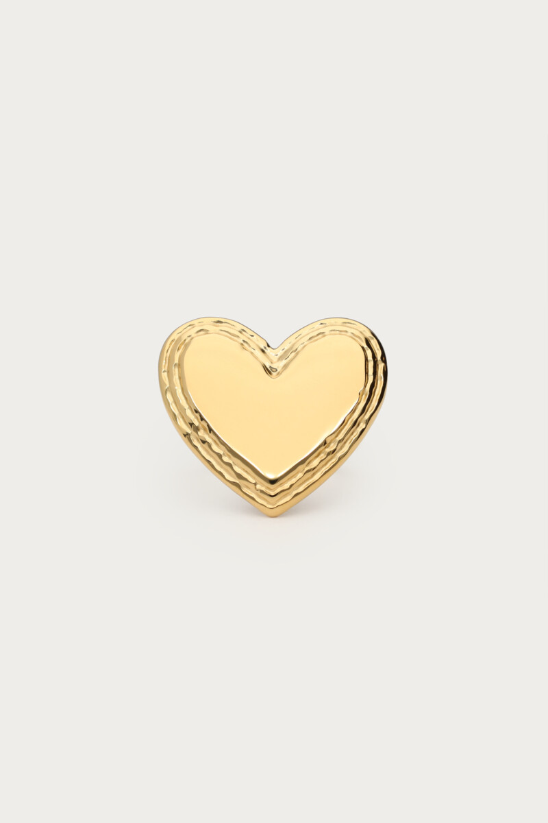 Statement ring with large heart | My Jewellery