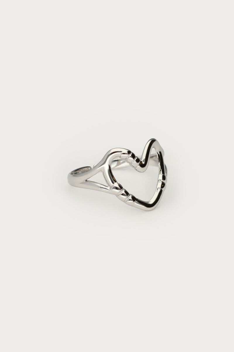 Statement ring with open heart | My Jewellery