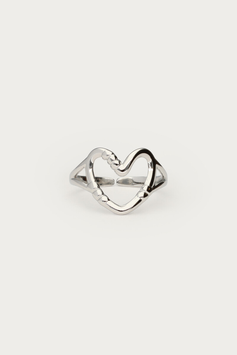 Statement ring with open heart | My Jewellery