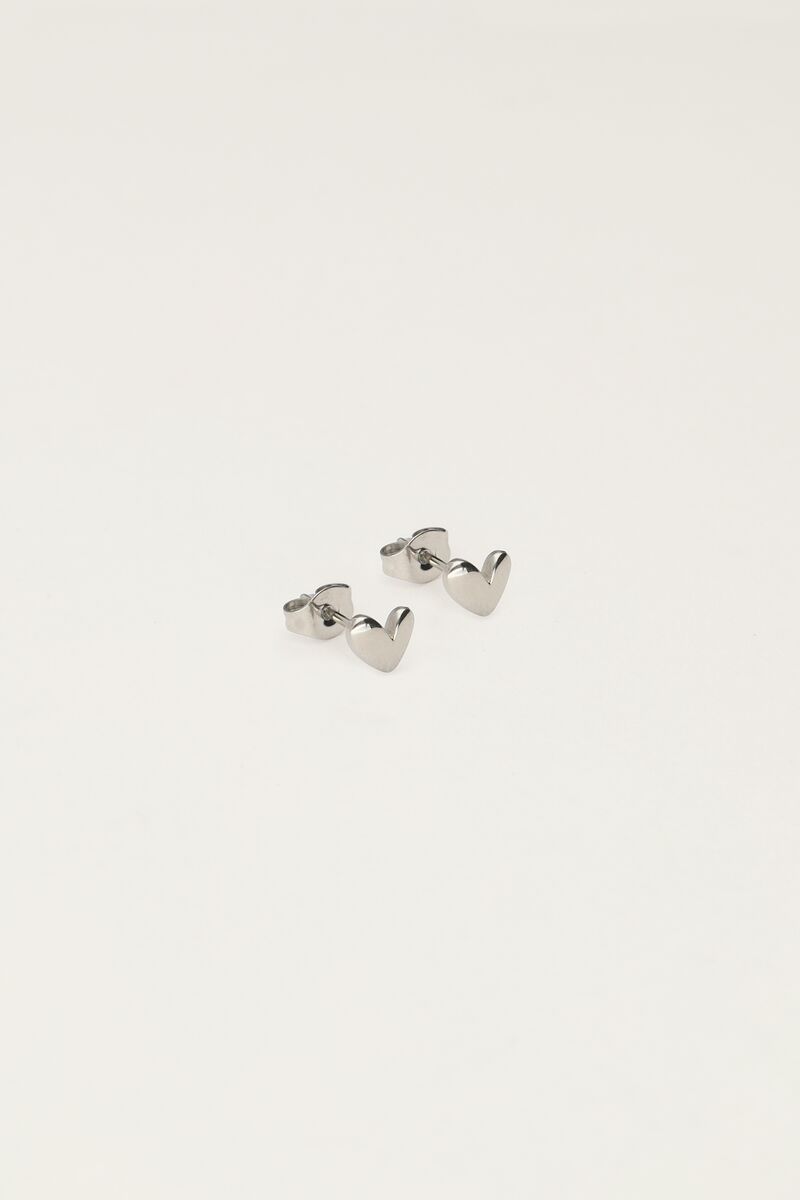 Große Herzohrstecker 