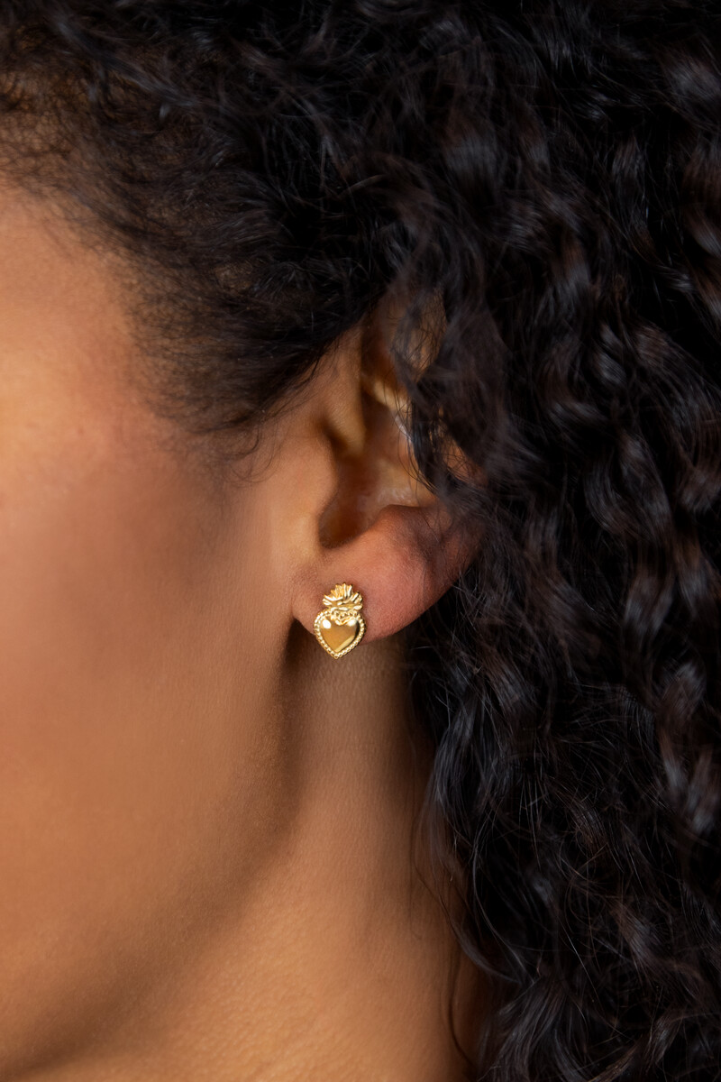 Studs Mexican heart | My Jewellery